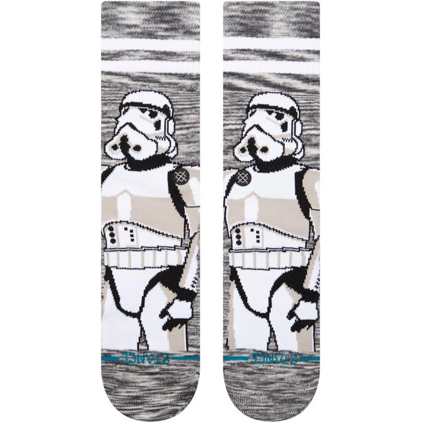 2026 Stance Unisex The Storm Trooper Crew Sock A556A25THE - White
